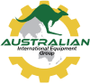 Australian international equipment group Brand logo